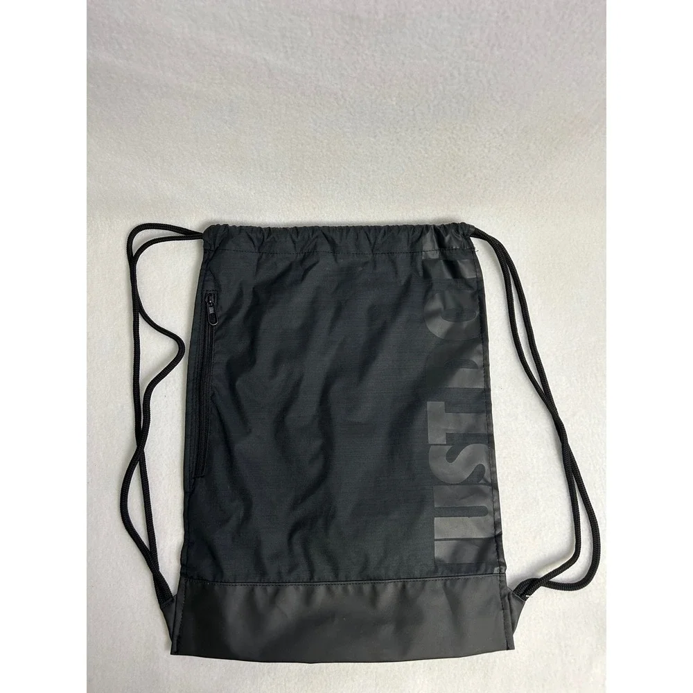 Sporty Nike Unisex OS Black Brasilia Drawstring Gym Sackpack Bag BA5338-010